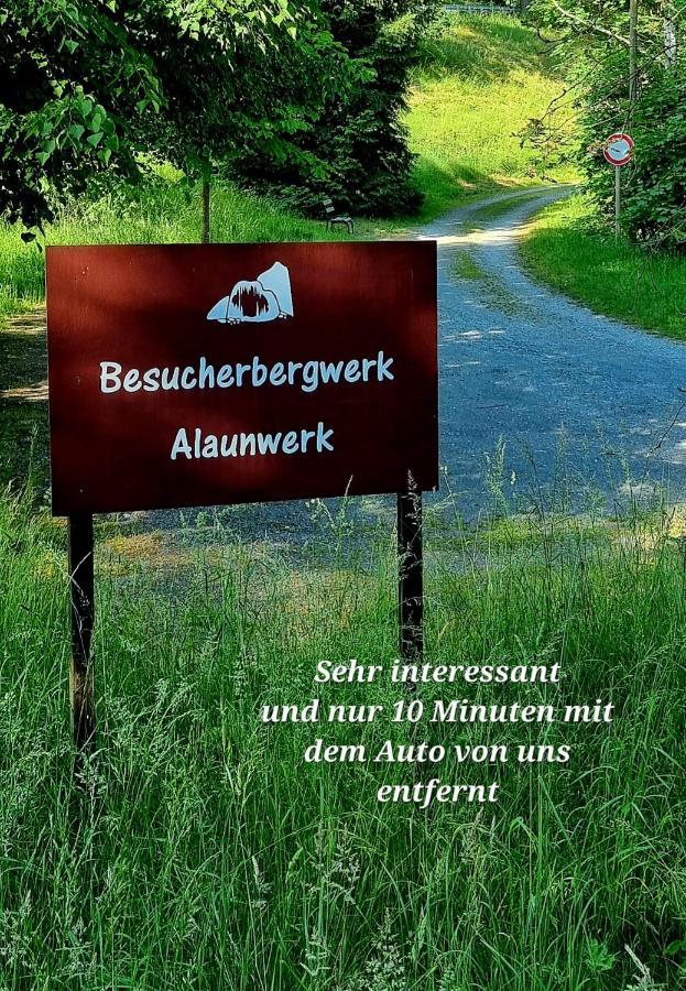Ferienwohnung "Blick Mylau" - Naehe Freizeitpark Plohn & Weltgroesster Ziegelsteinbruecke Райхенбах-им-Фогтланд Екстериор снимка