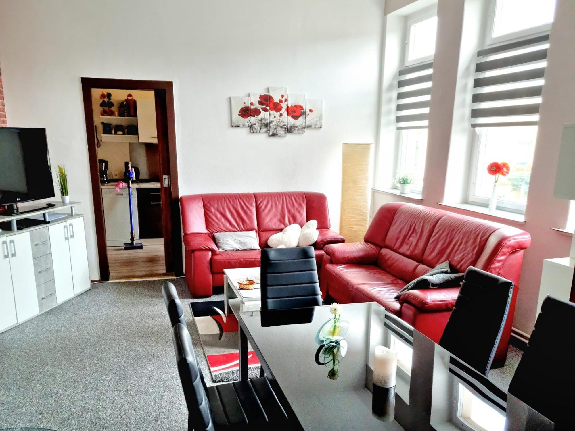 Ferienwohnung "Blick Mylau" - Naehe Freizeitpark Plohn & Weltgroesster Ziegelsteinbruecke Райхенбах-им-Фогтланд Екстериор снимка