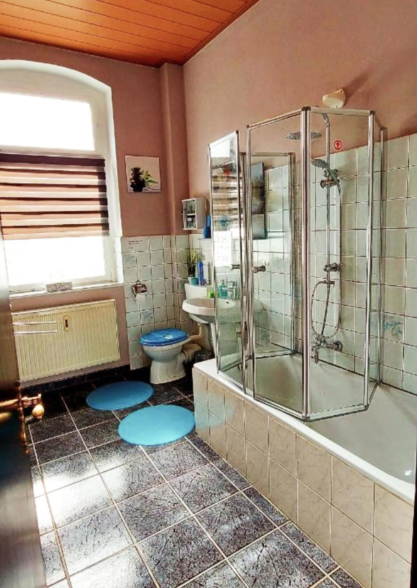 Ferienwohnung "Blick Mylau" - Naehe Freizeitpark Plohn & Weltgroesster Ziegelsteinbruecke Райхенбах-им-Фогтланд Екстериор снимка