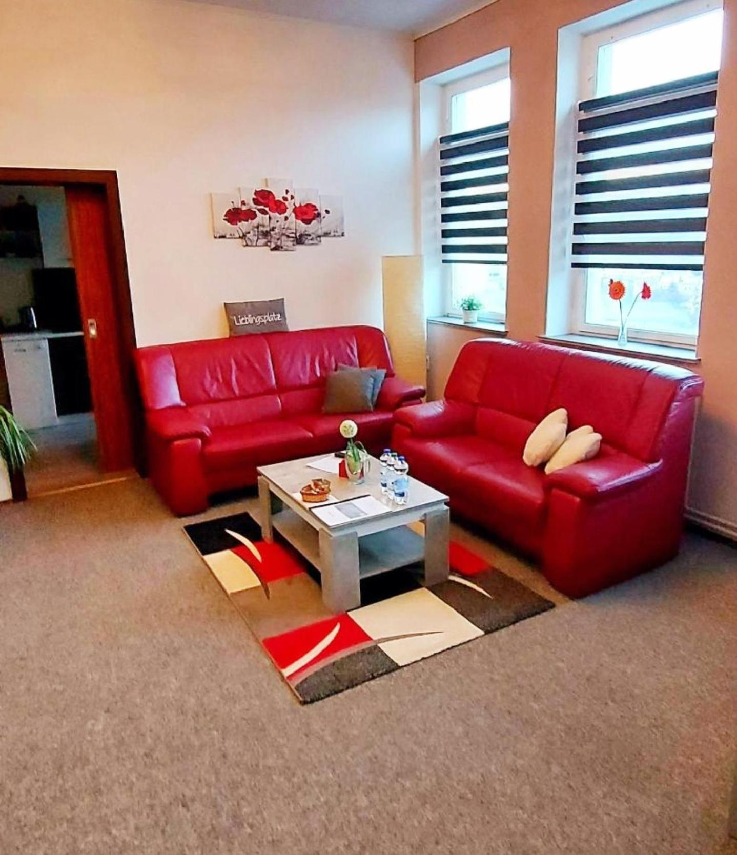 Ferienwohnung "Blick Mylau" - Naehe Freizeitpark Plohn & Weltgroesster Ziegelsteinbruecke Райхенбах-им-Фогтланд Екстериор снимка
