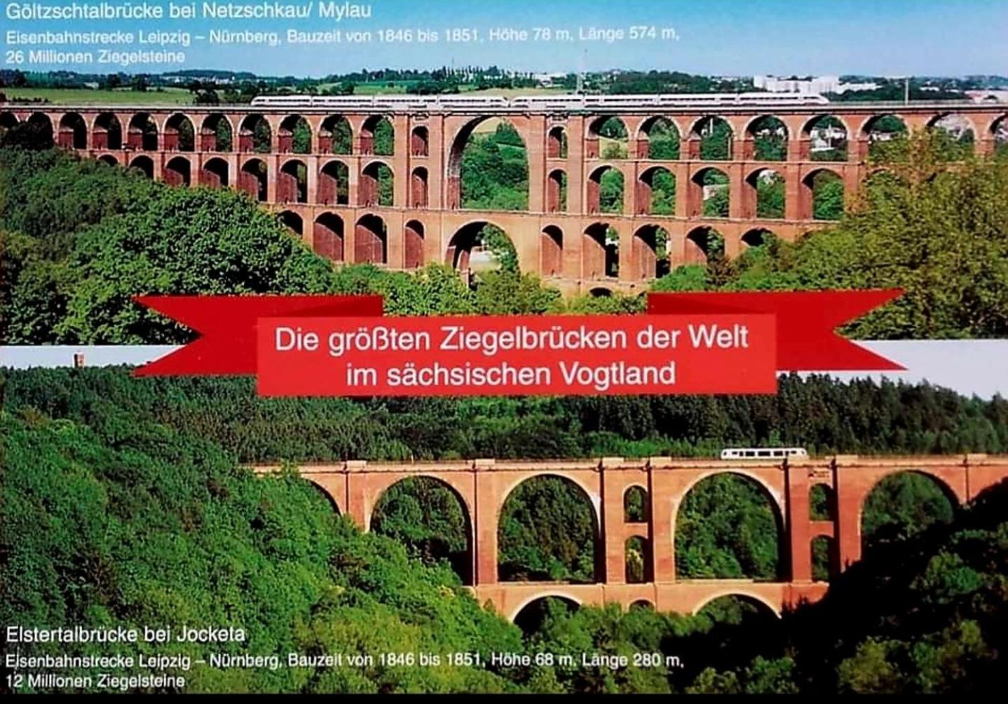 Ferienwohnung "Blick Mylau" - Naehe Freizeitpark Plohn & Weltgroesster Ziegelsteinbruecke Райхенбах-им-Фогтланд Екстериор снимка