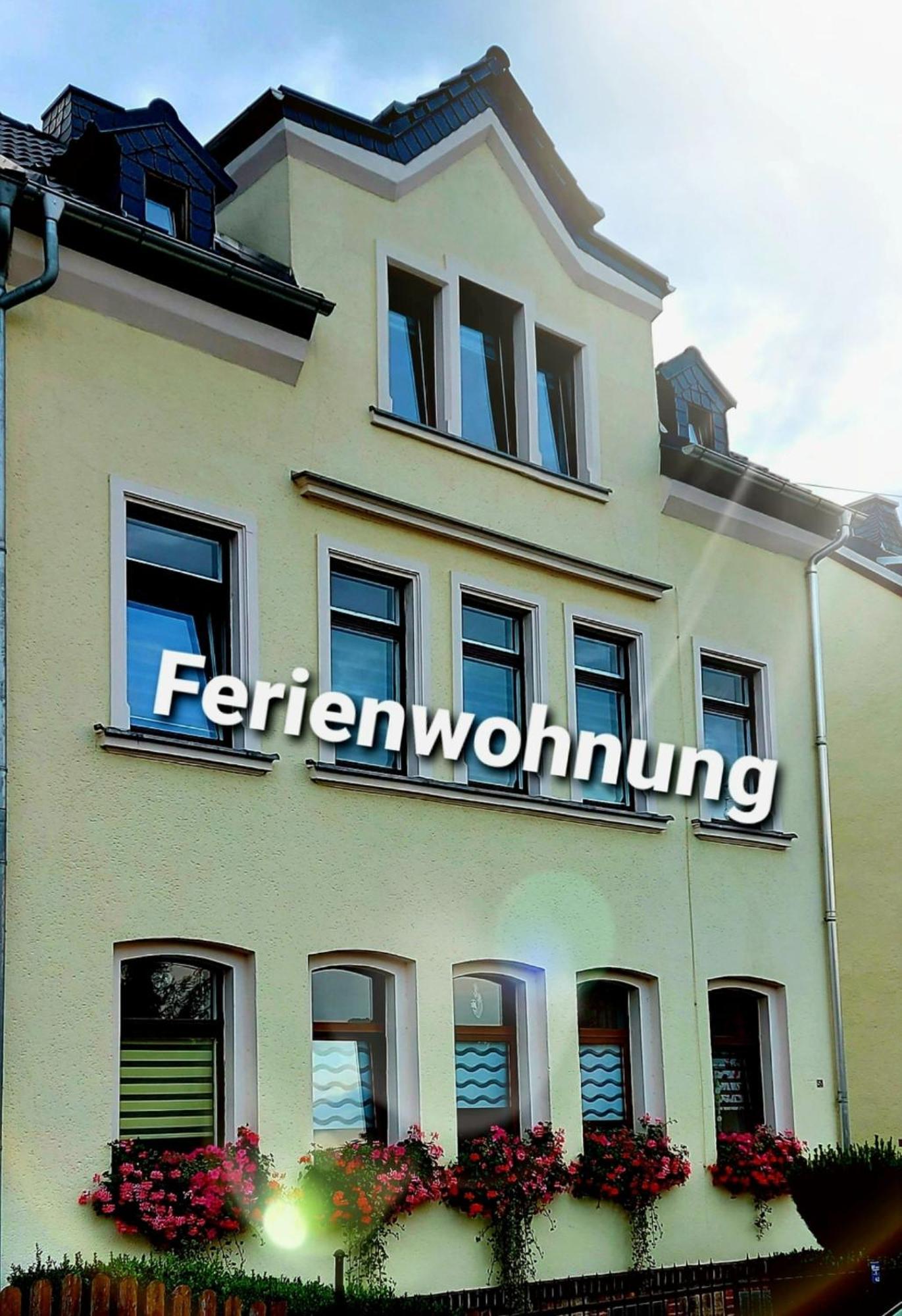 Ferienwohnung "Blick Mylau" - Naehe Freizeitpark Plohn & Weltgroesster Ziegelsteinbruecke Райхенбах-им-Фогтланд Екстериор снимка